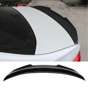 Fits 15-20 BMW 4-Series F82 M4 PSM Style Trunk Spoiler Lip Wing - CF - Image 6