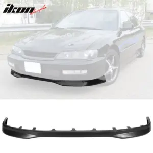 Fits 96-97 Honda Accord T-R Type R Unpainted PU Front Bumper Lip Spoiler 1PC - Image 6