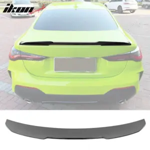Fits 21-26 BMW G22 G82 4 Series M4 PSM Style Rear Trunk Spoiler ABS Gloss Black - Image 6