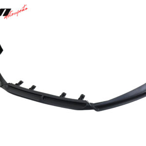 For 18-20 Honda Accord V5 Style Front Bumper Lip Spoiler Matte Black PP 3PC - Image 4
