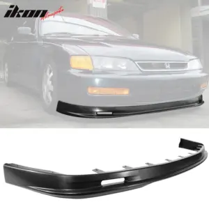 Fits 96-97 Honda Accord Mugen Style PU Unpainted Front Bumper Lip Spoiler 1PC - Image 6