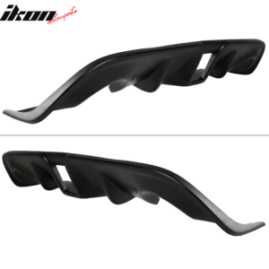Fits 09-20 Nissan 370z Rear Bumper Diffuser Unpainted PP - Image 3