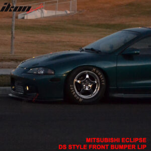 Fits 97-99 Mitsubishi Eclipse DS Style Aero One Front Bumper Lip Spoiler PU Kit - Image 3