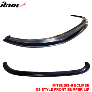 Fits 97-99 Mitsubishi Eclipse DS Style Aero One Front Bumper Lip Spoiler PU Kit - Image 4