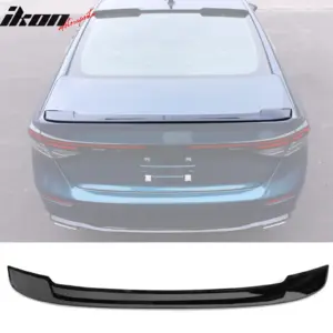 Fits 23-25 Honda Accord 11th OE Style Rear Trunk Spoiler Wing Gloss Black ABS - Image 6