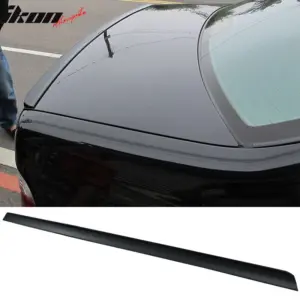 Fits 00-06 BMW E46 3 Series Convertible PV Style Rear Trunk Spoiler PU Flexible - Image 6