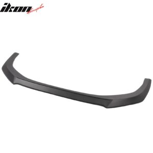 Fits 23-25 Honda Accord Sedan V3 Style Front Bumper Lip Spoiler Matte Black ABS - Image 5