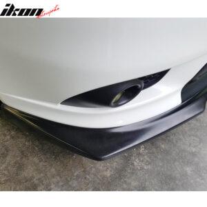 Fits 09-15 Mitsubishi Lancer GT GTS Ralliart RA Style Front Bumper Lip Spoiler - Image 3