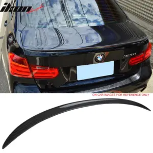 Fits 14-19 BMW 3-Series F80 M3 Style Carbon Fiber CF Rear Trunk Spoiler Wing Lip - Image 6