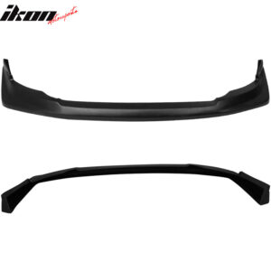 Fits 08-15 Mitsubishi Lancer Evolution 10 X Vortex Style Front Bumper Lip Kit PU - Image 5