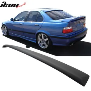 Fits 92-98 BMW E36 3 Series 4Dr AC Style Rear Roof Spoiler Wing ABS Unpainted - Image 6