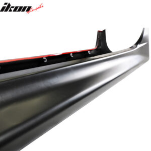 Fits 08-15 Mitsubishi Lancer EVO Side Skirts Extension Pair - PP - Image 3