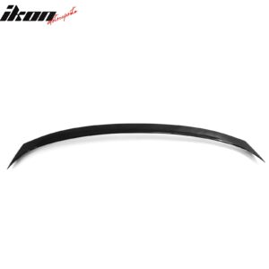 Fits 18-22 Honda Accord V2 Style Trunk Spoiler Gloss Black ABS - Image 3