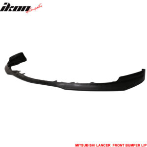 Fits 06-07 Mitsubishi Lancer EVO 9 Ralli Style Unpainted Front Bumper Lip PU - Image 3