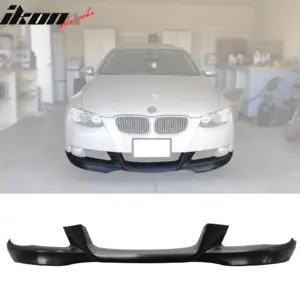 Fits 07-10 BMW E92 E93 3-Series M-Tech Style Front Bumper Lip Unpainted PP - Image 6