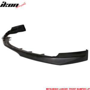 Fits 06-07 Mitsubishi Lancer EVO 9 Ralli Style Unpainted Front Bumper Lip PU - Image 5