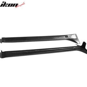 Fits 08-15 Lancer FQ FQ440 Style Side Skirts Extension - PP Polypropylene - Image 3