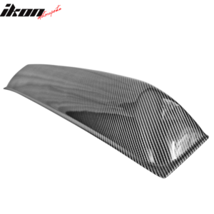 Fits 09-20 Nissan 370Z Coupe Rear Window Roof Spoiler Visor Carbon Fiber Print - Image 5