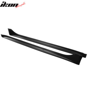 Fits 08-17 Mitsubishi Lancer OE Factory Style Side Skirts Extension Rocker Panel - Image 5