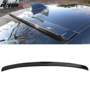 Fits 11-15 BMW F10 5 Series Sedan 4Dr AC Style Gloss Black Rear Roof Spoiler ABS - Image 6