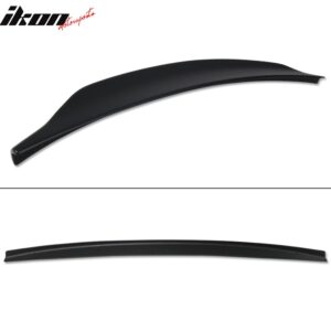 Fits 08-17 Mitsubishi Lancer EVO X 10 Sedan RS Style Trunk Spoiler Matte Black - Image 3