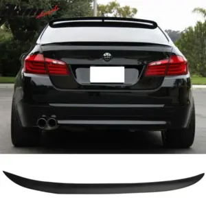 Fits 11-17 BMW F10 528 535 5-Series Rear Trunk Spoiler Wing PU - Image 6