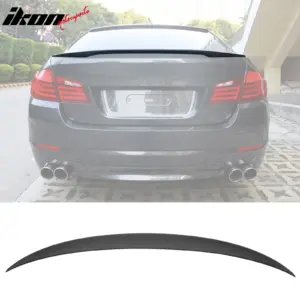 Fits 11-17 BMW F10 5-Series Sedan Performance Style Rear Trunk Spoiler Unpainted - Image 6