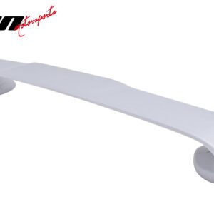 Fits 08-17 Mitsubishi Lancer EVO Japan Style Rear Trunk Spoiler Unpainted Gray - Image 4