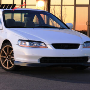 Fits 98-00 Honda Accord Coupe 2Dr TR Style Unpainted Front Bumper Lip Spoiler PP - Image 3