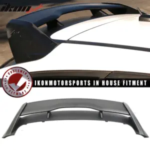 Fits 12-18 Ford Focus MK3 Hatchback RS Style Rear Roof Window Spoiler Wing ABS - Image 6