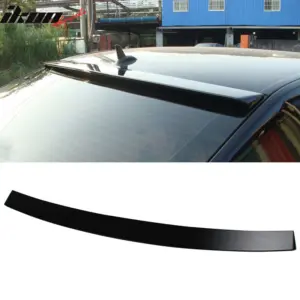 Fits 10-16 Benz E-Class W212 Sedan 4Dr OE Style Rear Roof Spoiler ABS Unpainted - Image 6