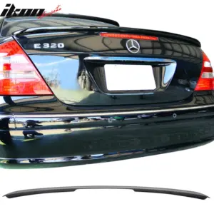 Fits 03-09 Benz E-Class W211 Sedan AMG Style Rear Trunk Spoiler Wing Unpainted - Image 6
