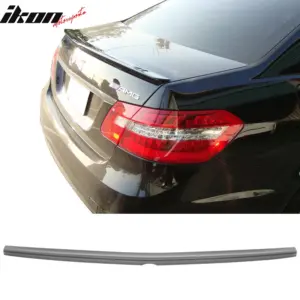 Fits 10-16 Benz E-Class W212 Sedan AMG Style Rear Trunk Spoiler Wing Unpainted - Image 6