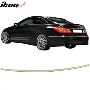 Fits 10-17 Benz W207 C207 E-Class Coupe AMG Style Rear Trunk Spoiler Unpainted - Image 5