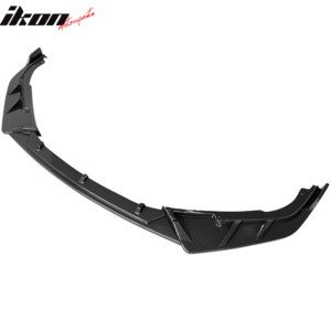 Fits 21-22 Honda Accord IKON V3 Style 3PCS Front Bumper Lip Carbon Fiber Print - Image 4