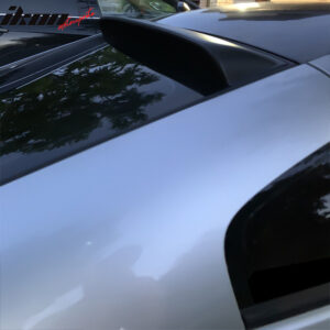 Fits 03-08 Nissan 350Z Coupe Rear Window Roof Spoiler Visor Wing Matte Black PP - Image 3