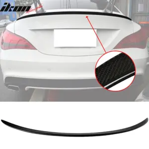 Closeout! For 13-19 Benz W117 C117 CLA-Class M3 Style Trunk Spoiler Carbon Fiber - Image 6
