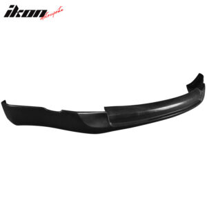 Fits 03-05 Nissan 350Z ING-S Style Front Bumper Lip Spoiler Unpainted Black PU - Image 5