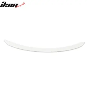 Fits 19-23 Benz C257 CLS-Class AMG Style White Rear Trunk Spoiler Lid Wing Lip - Image 6