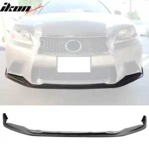 For 13-15 Lexus GS350 GS450h F Sport SK Style Front Bumper Lip Spoiler Unpainted - Image 6