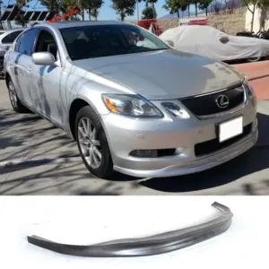 Fits 06-07 Lexus GS300 GS350 GS430 4Dr Sedan TTE Style Front Bumper Lip - PU - Image 4