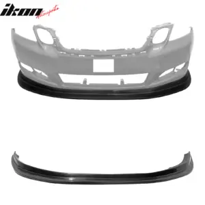 Fits 08-11 Lexus GS460 GS350 MDA Style Front Bumper Lip Splitter Unpainted PU - Image 6