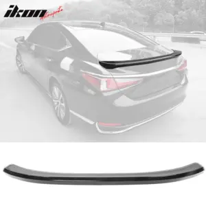 Fits 19-25 Lexus ES ES250 ES300H ES350 OE Style Gloss Black Rear Trunk Spoiler - Image 6