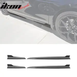 Fits Lexus IS F IS250 IS350 ES300 SC400 4PCS Side Skirts Extension Rocker Panels - Image 6