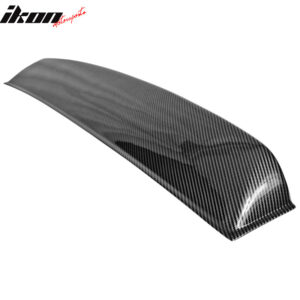 Fits 03-08 Nissan 350Z Coupe Rear Roof Window Spoiler Wing PP Carbon Fiber Print - Image 3