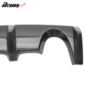 Fits 03-09 350Z Z33 Carbon Fiber Rear Bumper Diffuser Lip Spoiler - Image 4