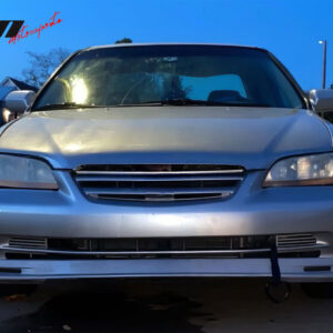 Fits 98-02 Honda Accord Sedan Front Bumper Lip Spoiler Splitter Mugen Style PU - Image 4