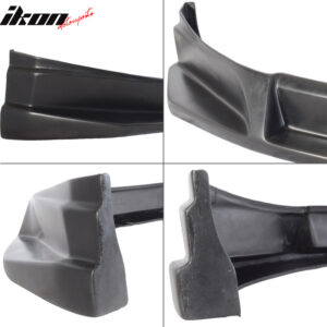 Fits 09-12 Nissan Fairlady Z 370Z SL Style Front Bumper Lip Spoiler Splitter PU - Image 4