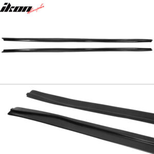Fits 09-20 Nissan 370Z Aero Jacket Style Side Skirts Extension Rocker Panel PU - Image 4