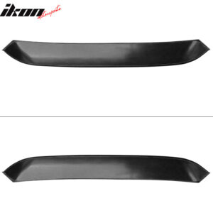 Fits 09-20 Nissan 370Z Coupe Rear Window Roof Spoiler Visor Wing Matte Black PP - Image 3